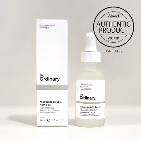 The Ordinary Niacinamide 10% + Zinc 1% Sérum - 30ml Anti-Imperfections