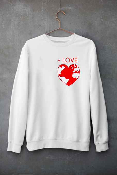 Pull-Sweatshirt-LOVE-pour-Femmes