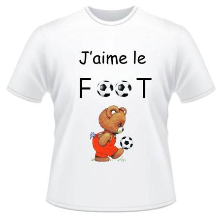 T-shirt-bébé-personnalisé-j'aime-le-foot