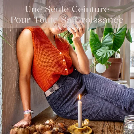 حزام مرن رفيع بدون أبازيم لسراويل الجينز