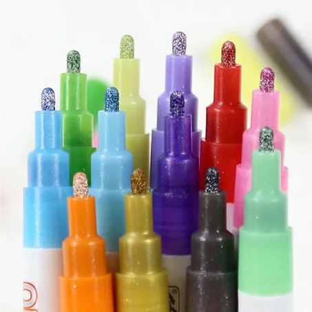 طابعة حرارية صغيرة محمولة للطباعة السريعة + هدية (أقلام سحرية)