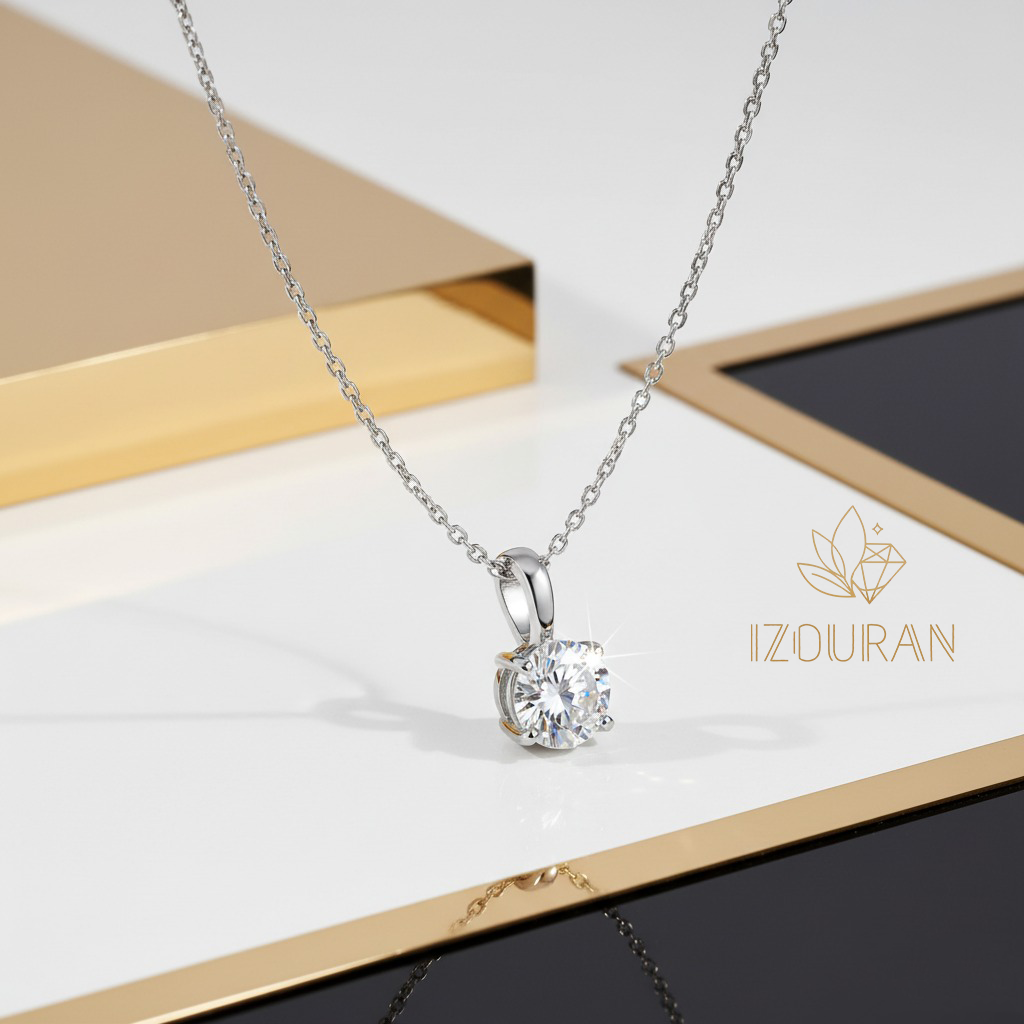 Collier Solitaire Diamant 