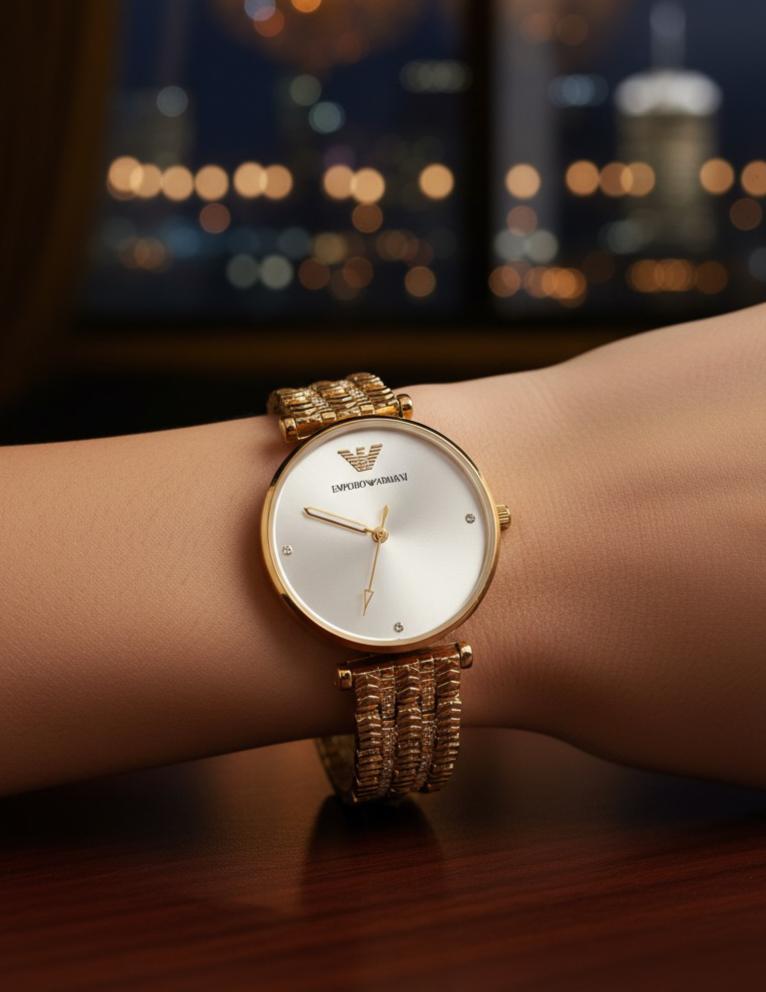 Montre Dorée Élégance Prestige – Le raffinement dans sa forme la plus pure