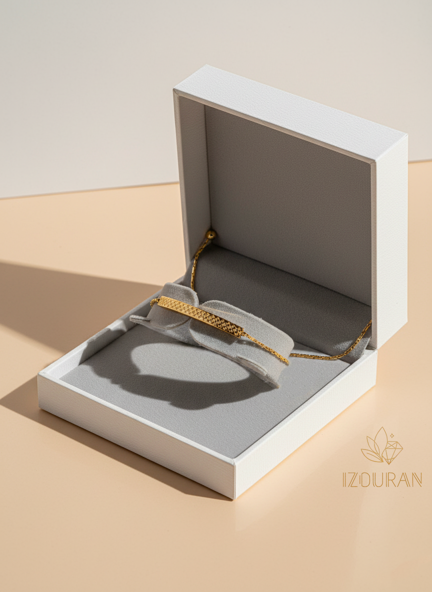 Bracelet Gravée Signature LV -Femme