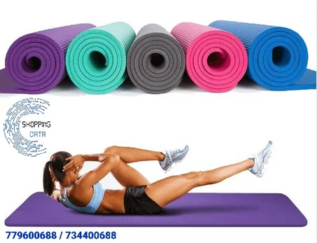 فرشة اليوغا والتمارين الرياضية