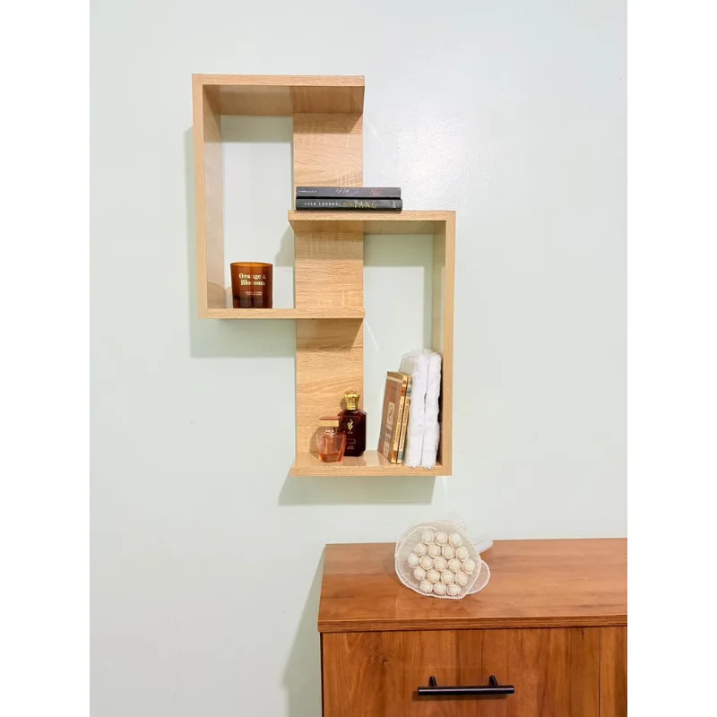 رف حائط خشبي عصري-الأكثر مبيعاً✨ 🔥