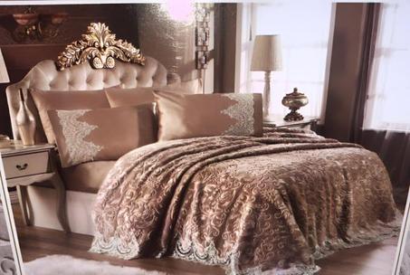 غطاء سرير ملكي عالي الجودة مصنوع في تركيا