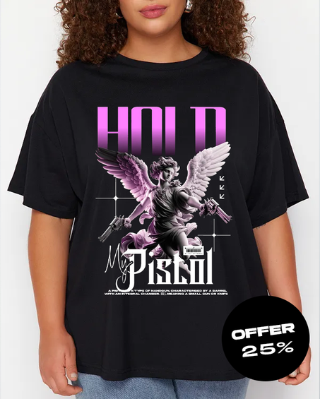 TSHIRT PISTOL NOIR