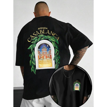 CASABLANCA t-SHIRT NOIR