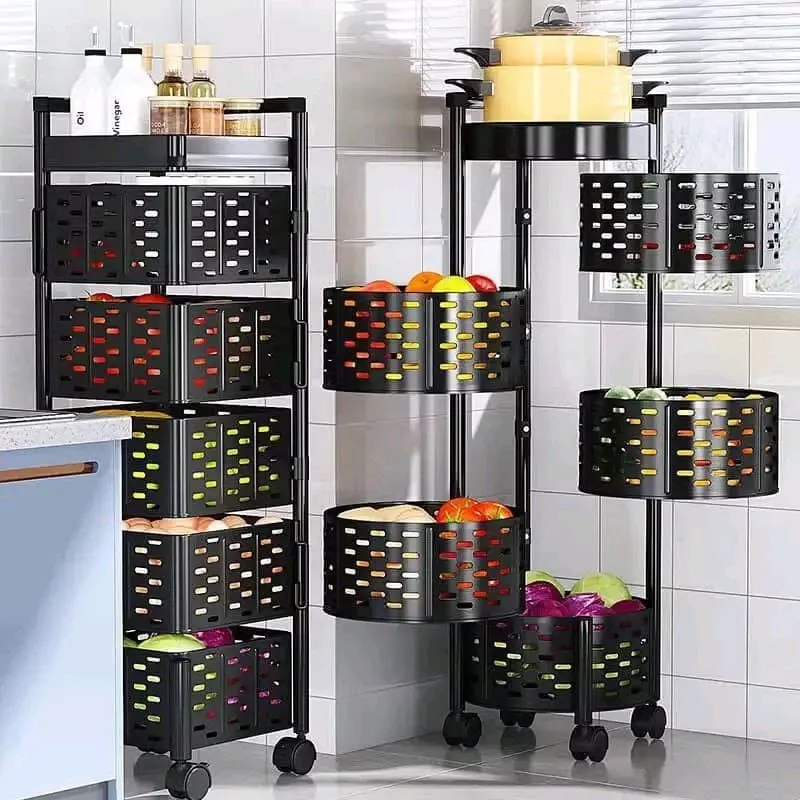 رف تنظيم الخضر و الفواكه المعدني