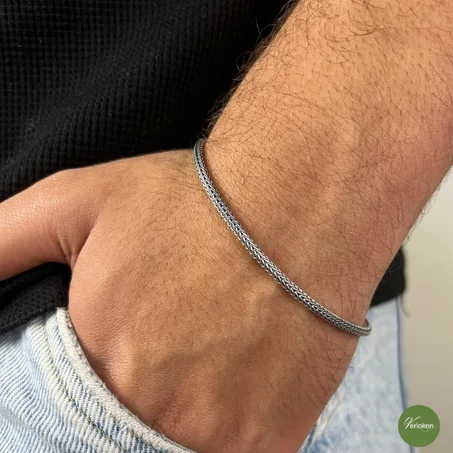 gourmette maille foxtail