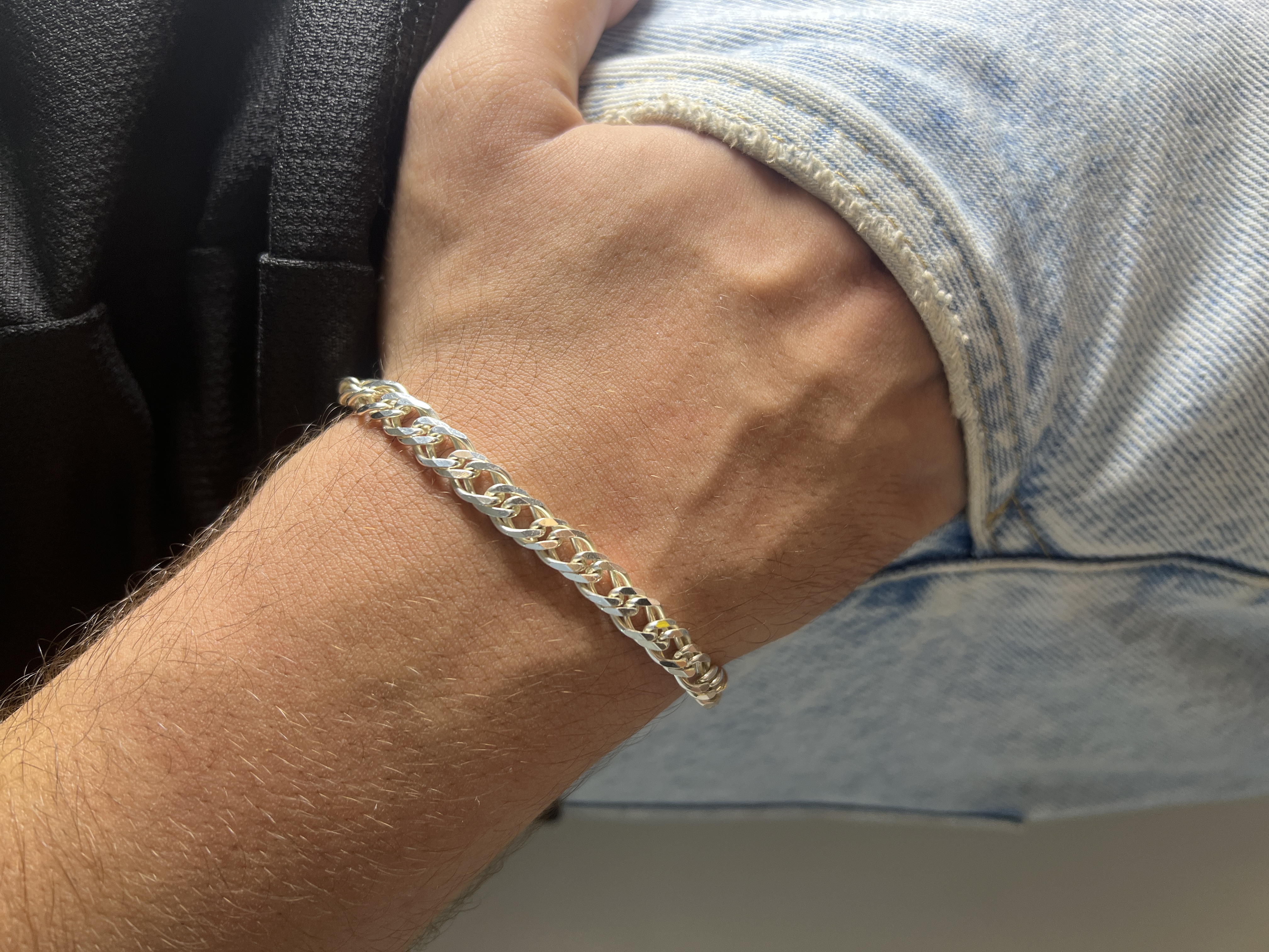 Gourmette cotte de maille