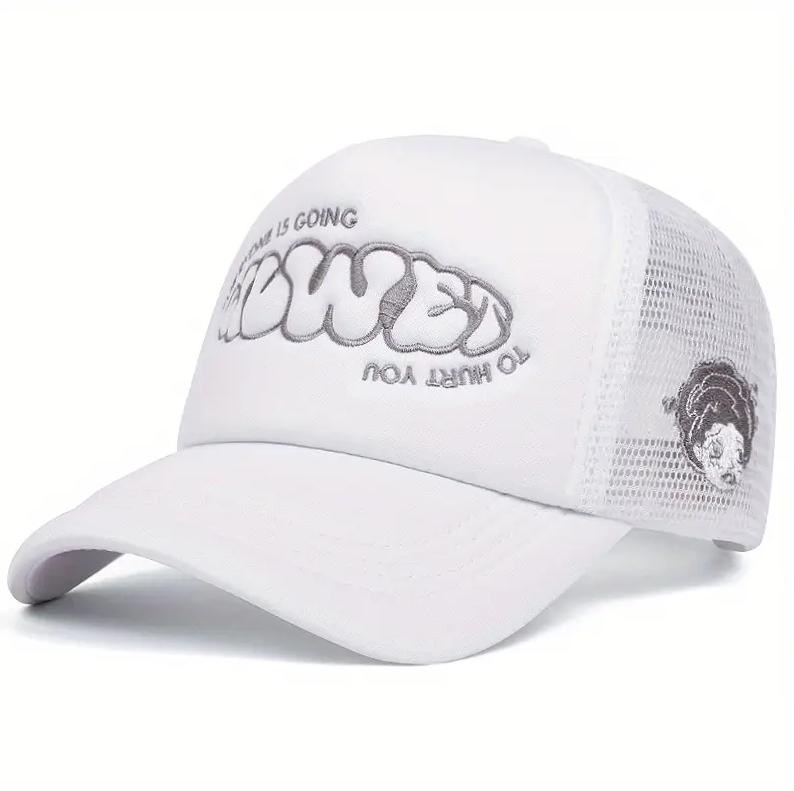 WHITE cap
