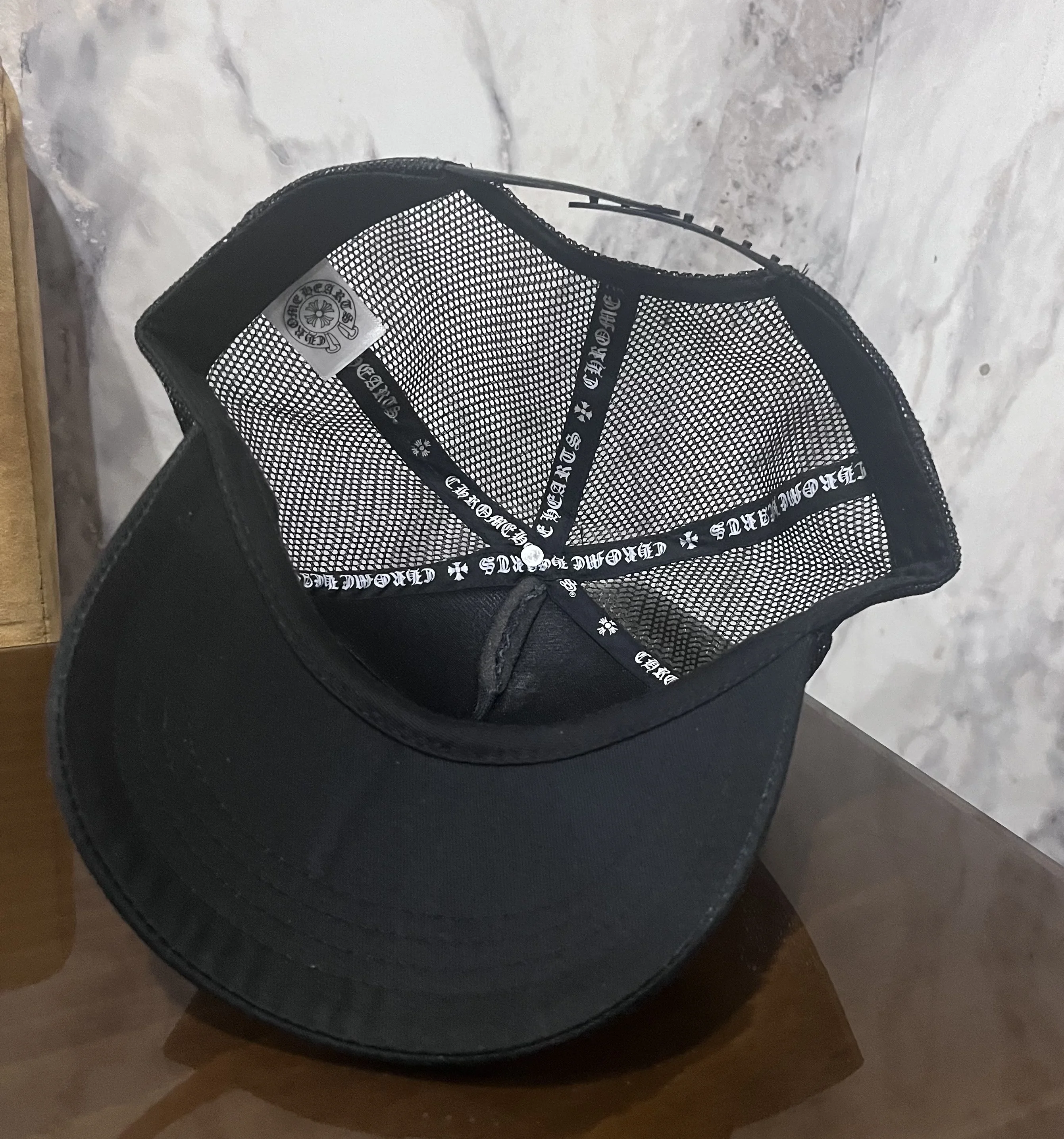 Chrome hearts cap (BLACK)