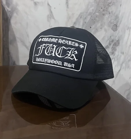 Chrome hearts cap (BLACK)