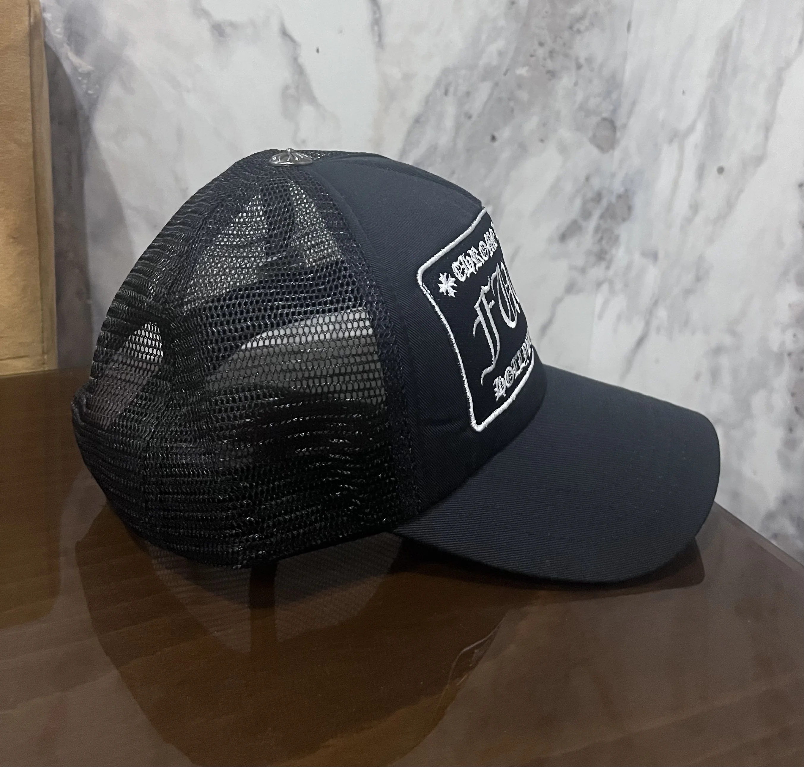 Chrome hearts cap (BLACK)