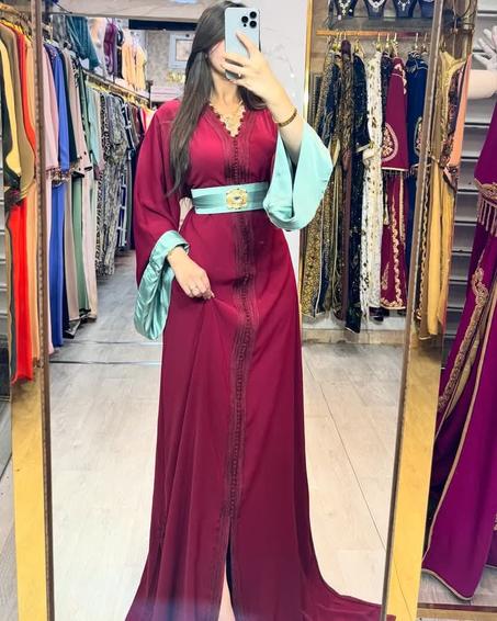 قفطان Perla – لمسة فاخرة بإطلالة مغربية