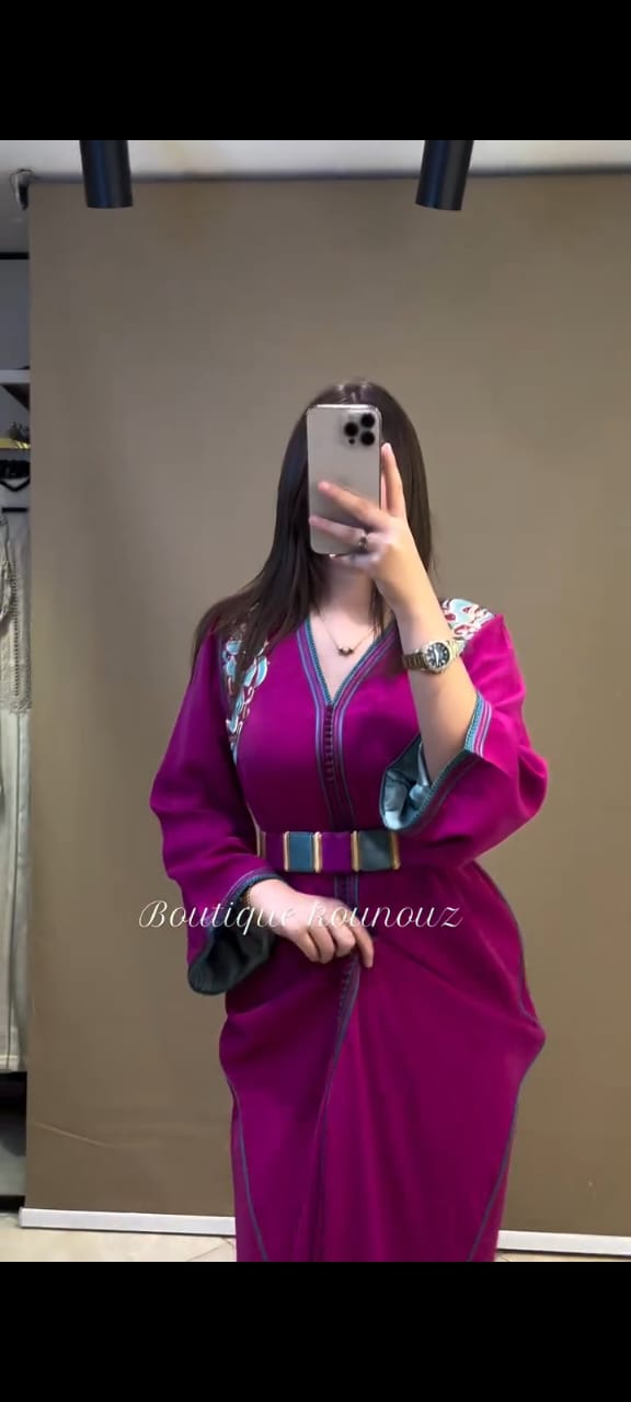 قفطان مغربي راقي – الأناقة اللي كتخلي الكل يلاحظك 👗