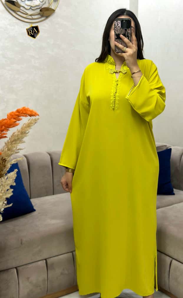 جلابة 2 بياس اللي كل العيون غادي تشوفك فيه