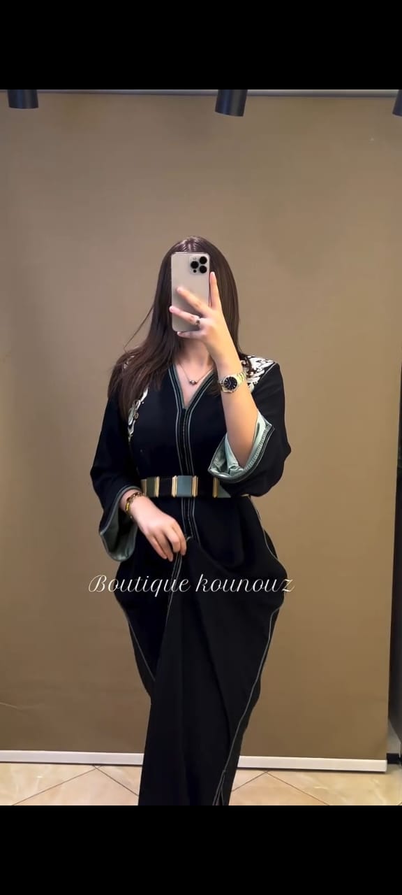 قفطان مغربي راقي – الأناقة اللي كتخلي الكل يلاحظك 👗