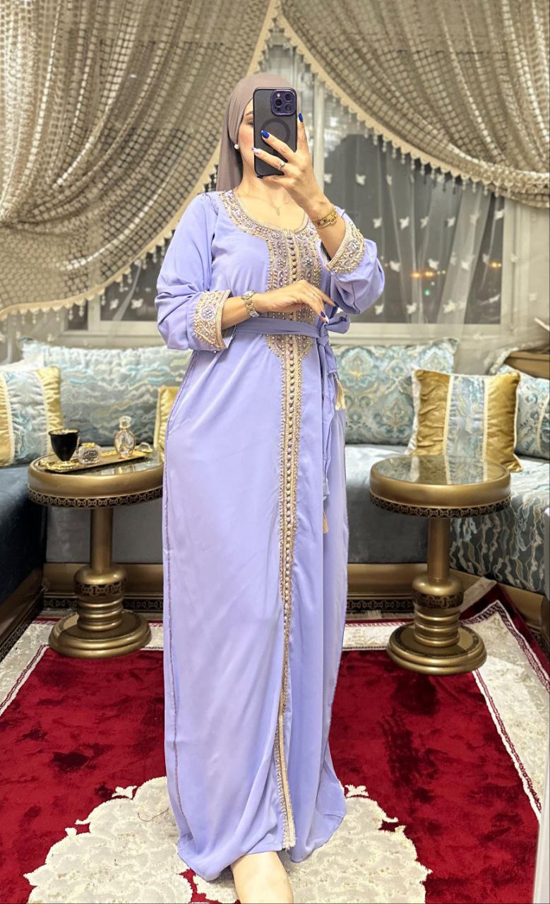 👑 قفطان La Noblesse – لمسة الفخامة المغربية الأصيلة 👑