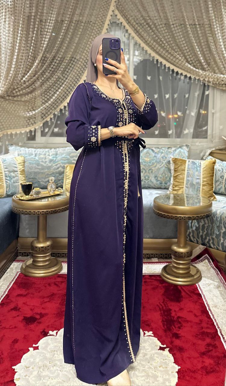 👑 قفطان La Noblesse – لمسة الفخامة المغربية الأصيلة 👑