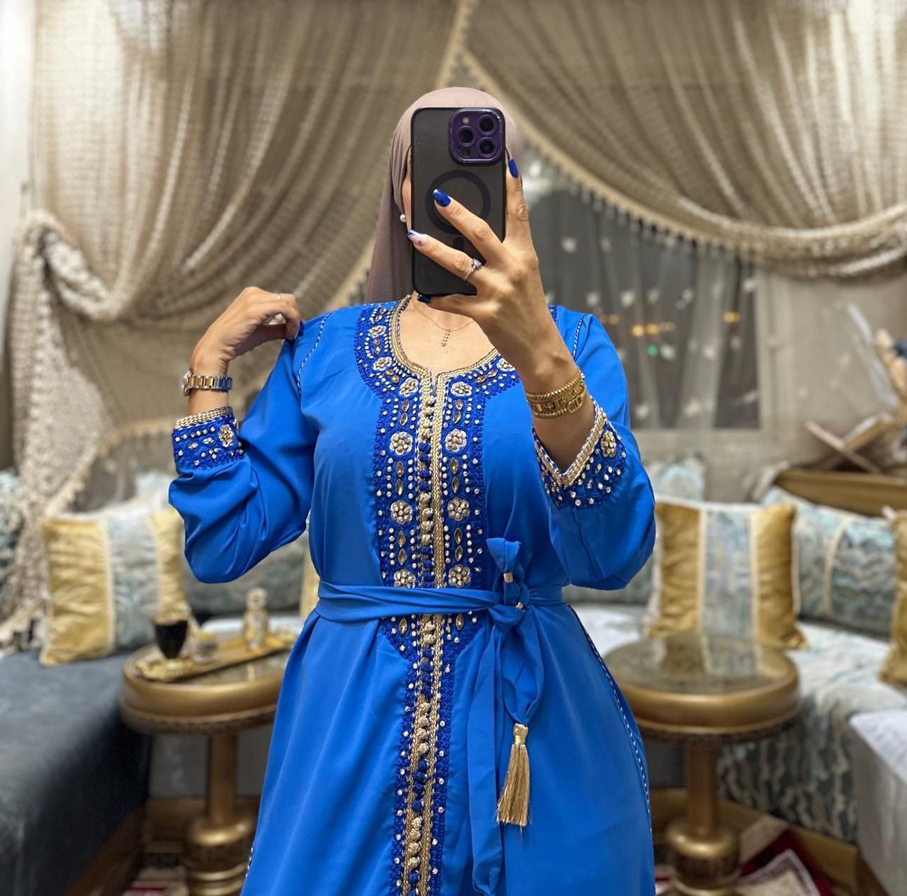 👑 قفطان La Noblesse – لمسة الفخامة المغربية الأصيلة 👑