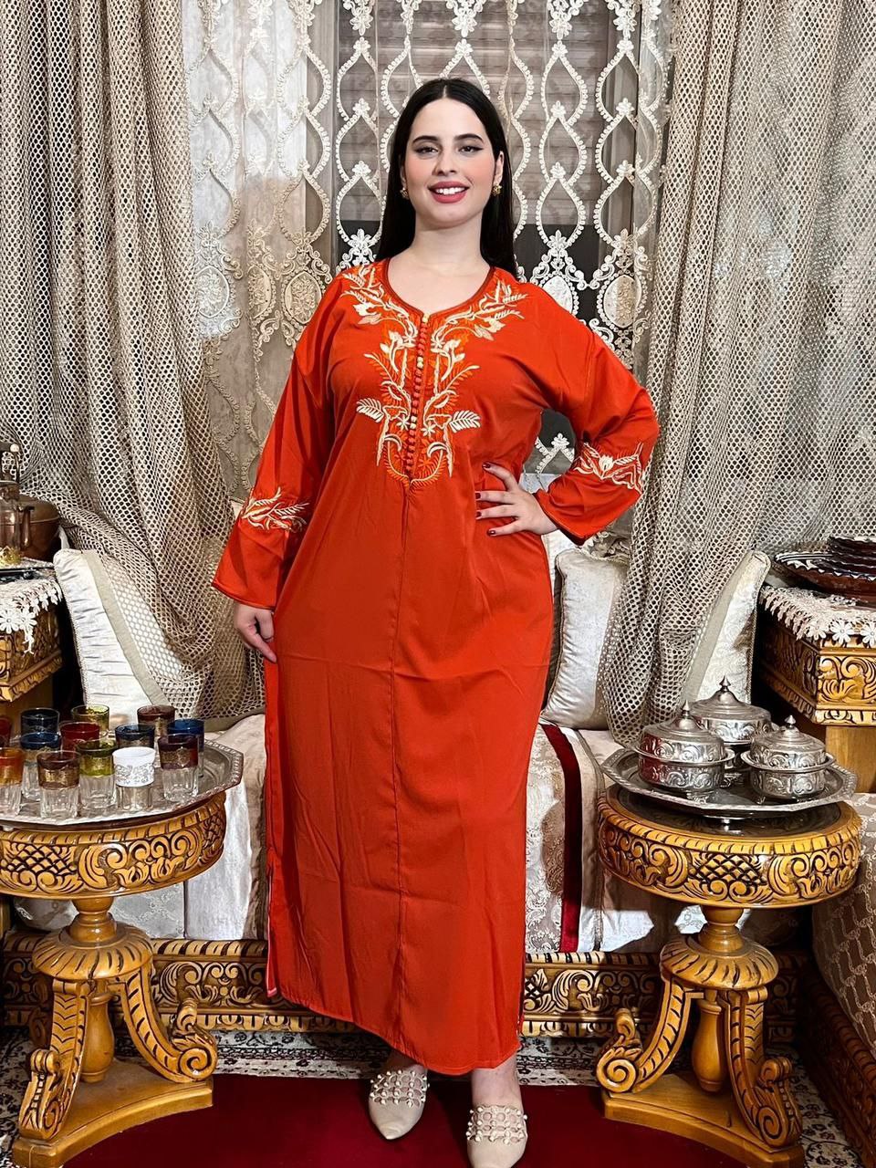 قفطان فراشة فصالة مخزنية