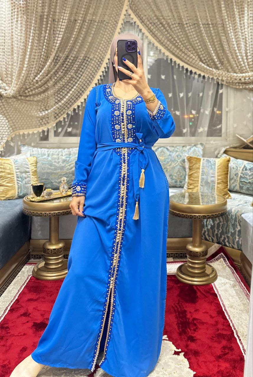 👑 قفطان La Noblesse – لمسة الفخامة المغربية الأصيلة 👑