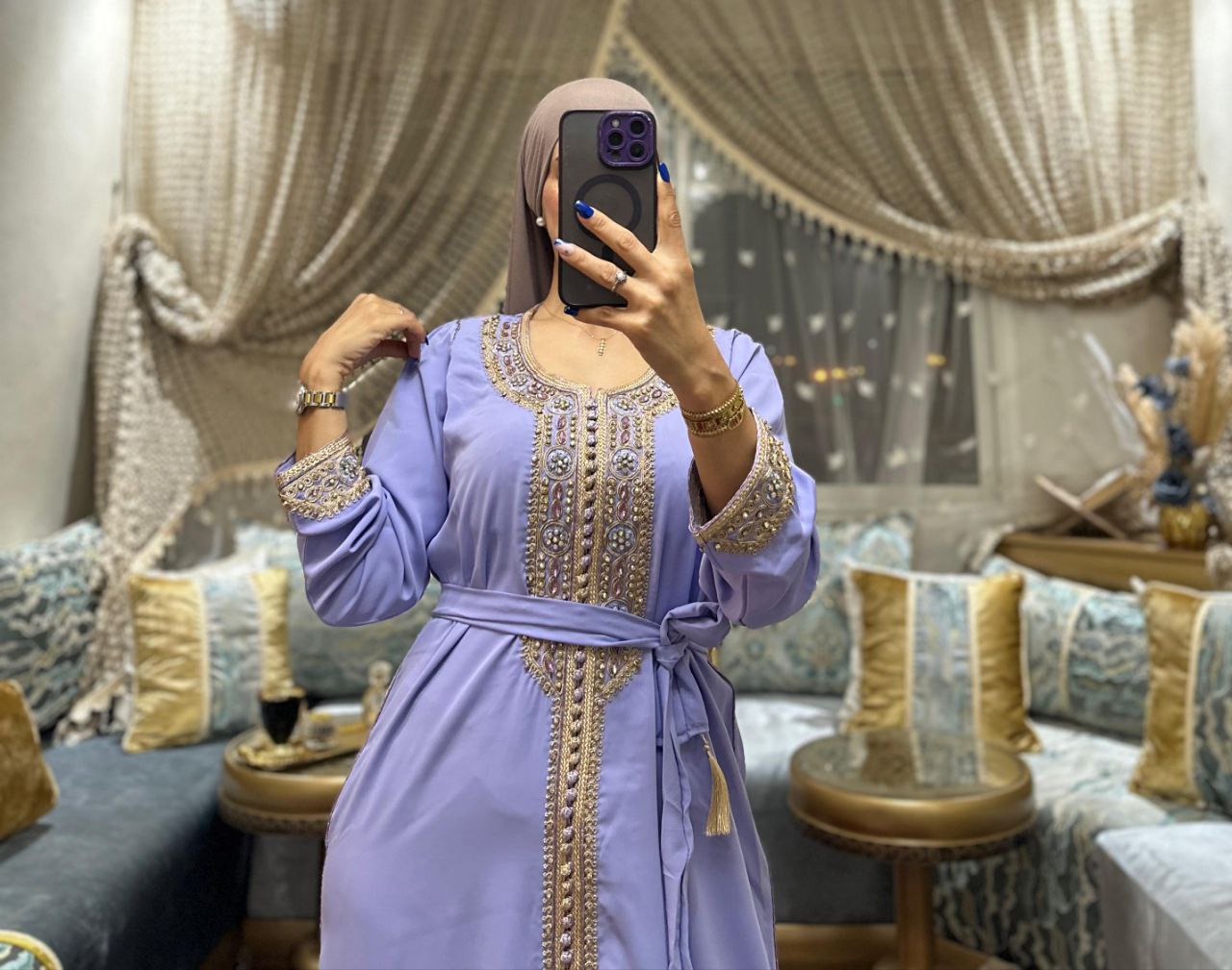 👑 قفطان La Noblesse – لمسة الفخامة المغربية الأصيلة 👑