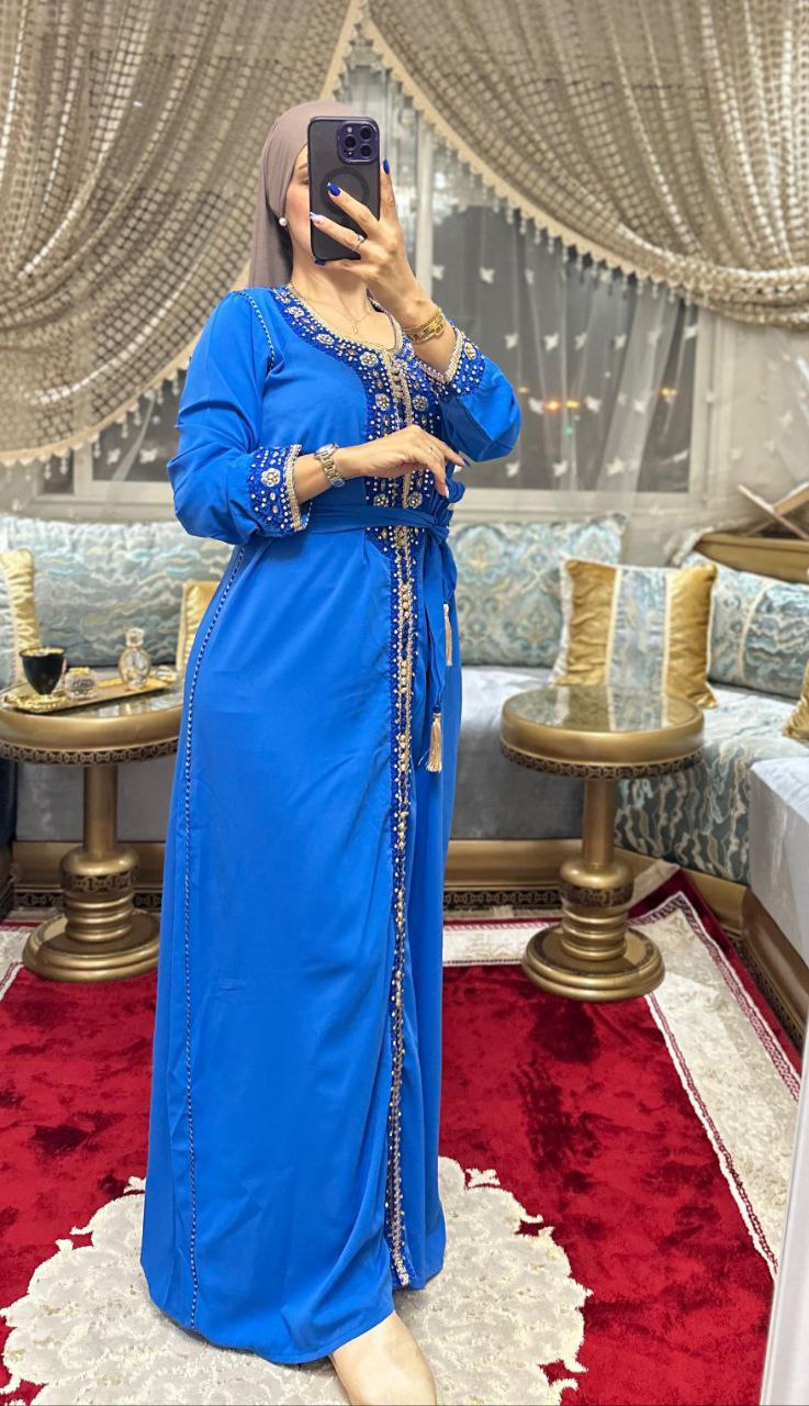 👑 قفطان La Noblesse – لمسة الفخامة المغربية الأصيلة 👑