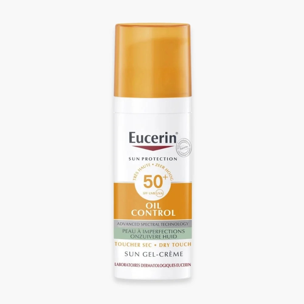 EUCERIN – Sun Oil Control Gel-Creme Solaire Toucher Sec SPF50+ – 50ml