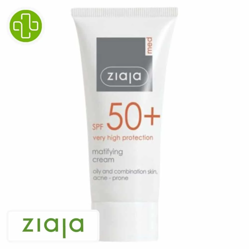 ZIAJA – Med Creme Matifiante SPF50+ – 50ml