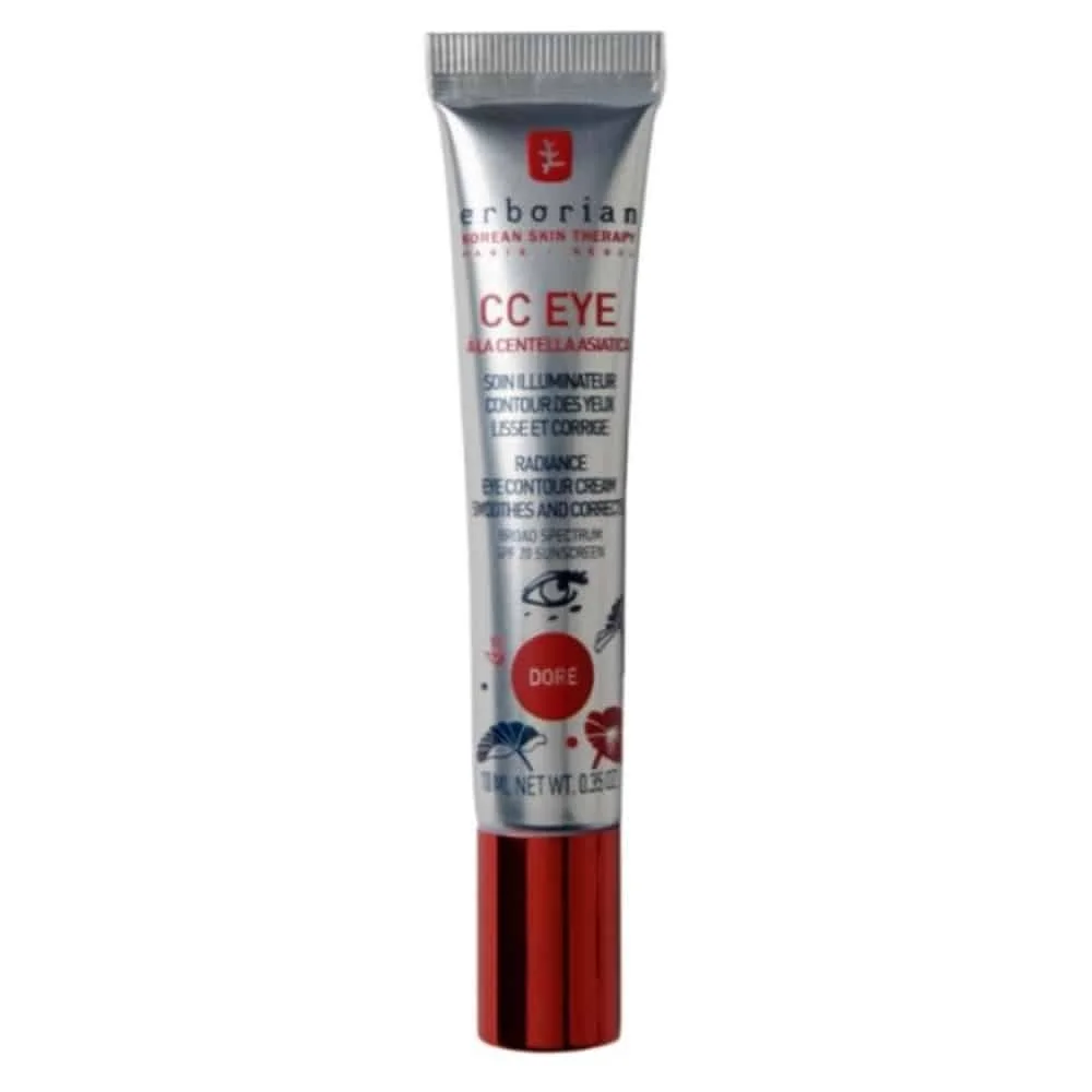 ERBORIAN – CC Eye Doree Soin Illuminateur Contour des Yeux Lisse et Corrige – 10ml