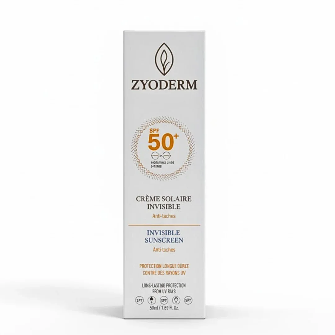 ZYODERM – Creme Solaire Invisible Anti-Tache SPF50+