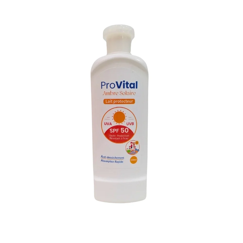 PRO VITAL – Ambre Solaire Lait Protecteur Spf50 – 200ml