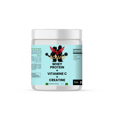Whey Protein + Vitamine C + Creatine 250g