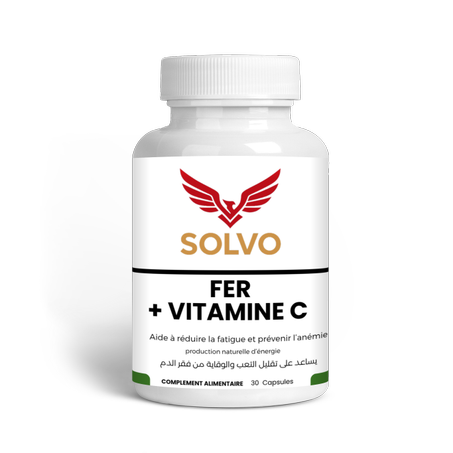 Fer + Vitamine C 30 capsules