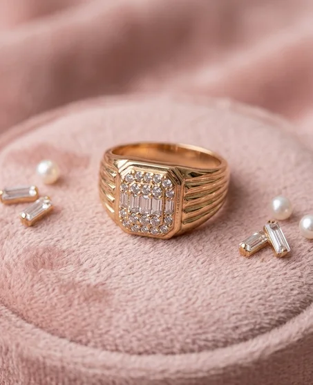 Bague en acier inoxydable