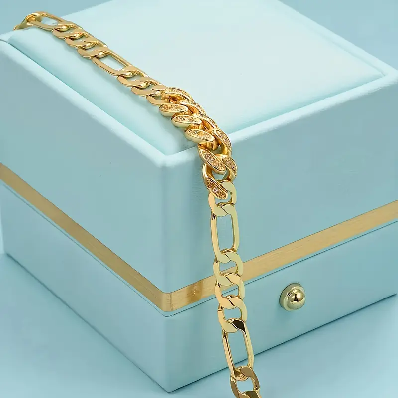 Gourmette en acier inoxydable