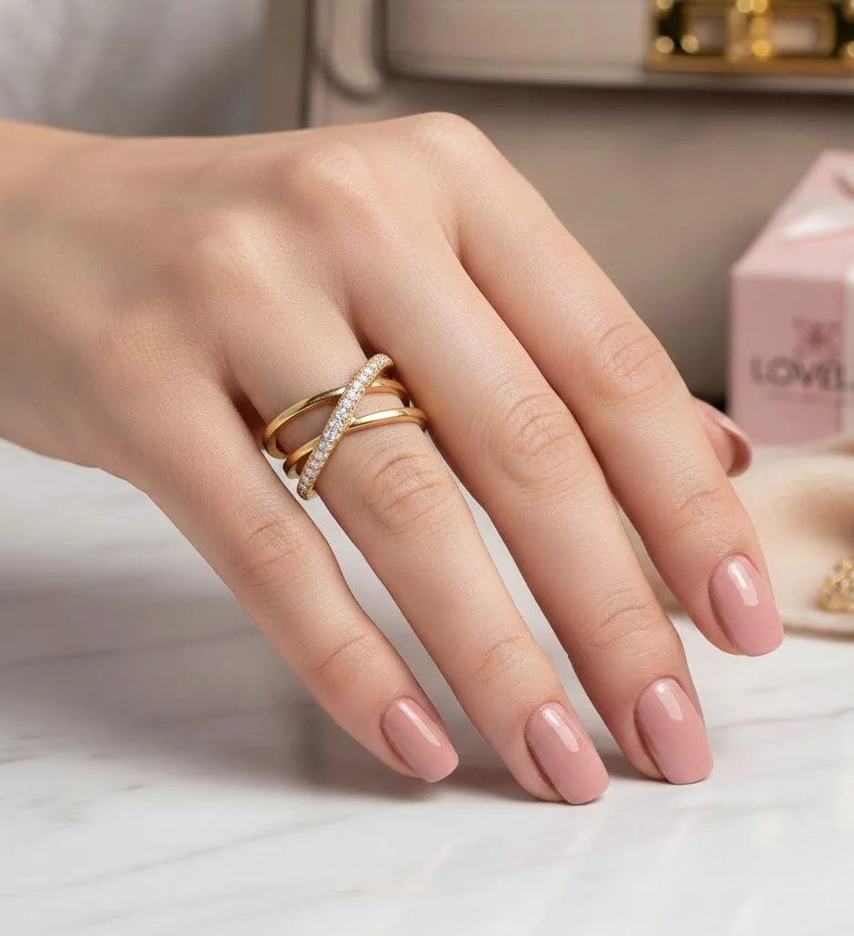 Bague en acier inoxydable trempé dans l