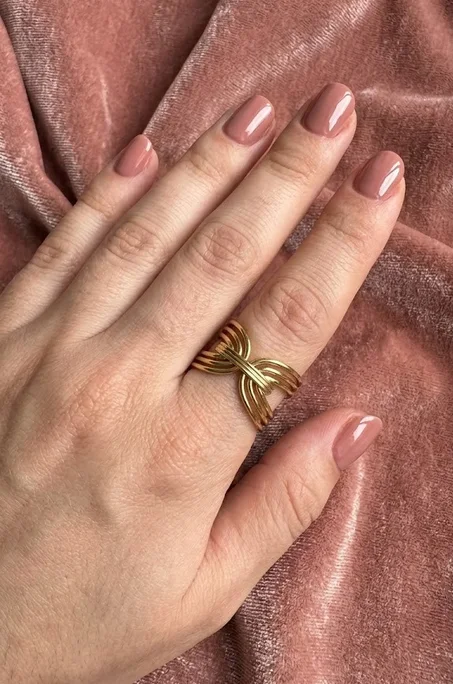 Bague en acier inoxydable