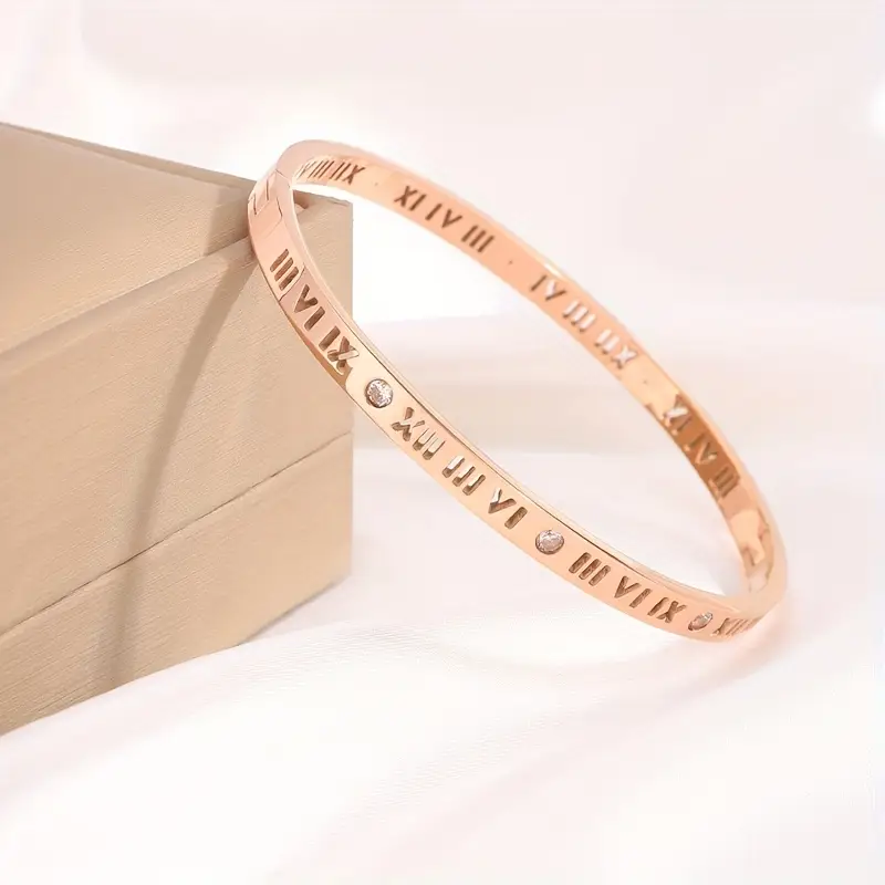 bracelet en rose gold