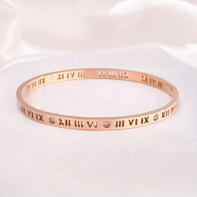 bracelet en rose gold