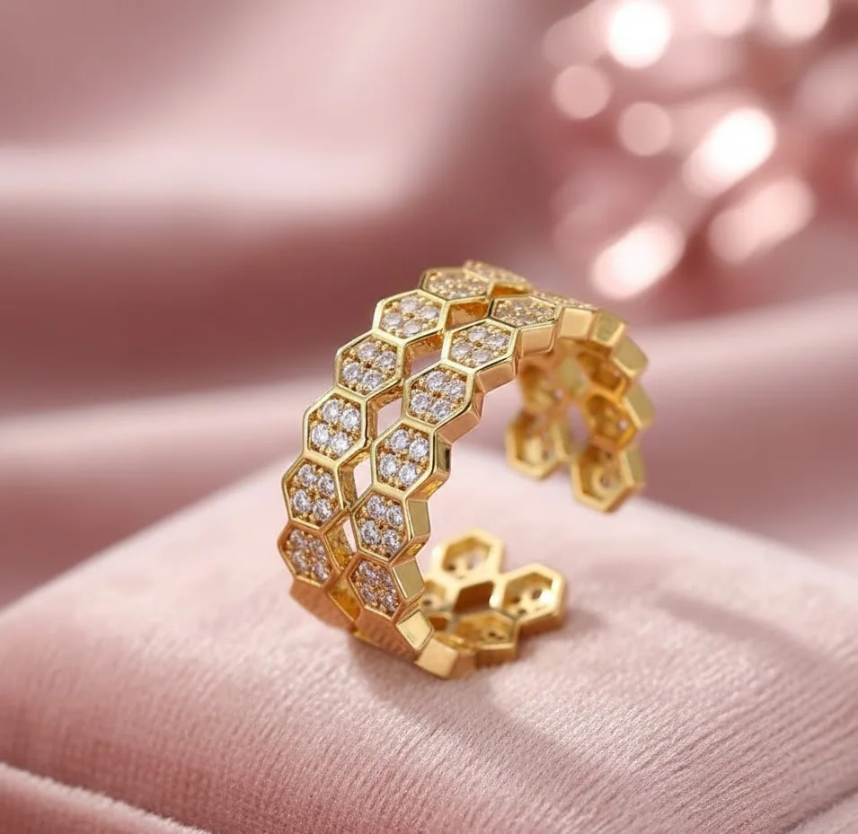 Bague ELLORA en acier inoxydable