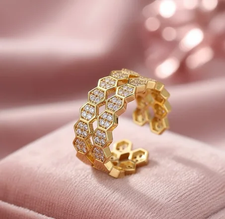 Bague ELLORA en acier inoxydable