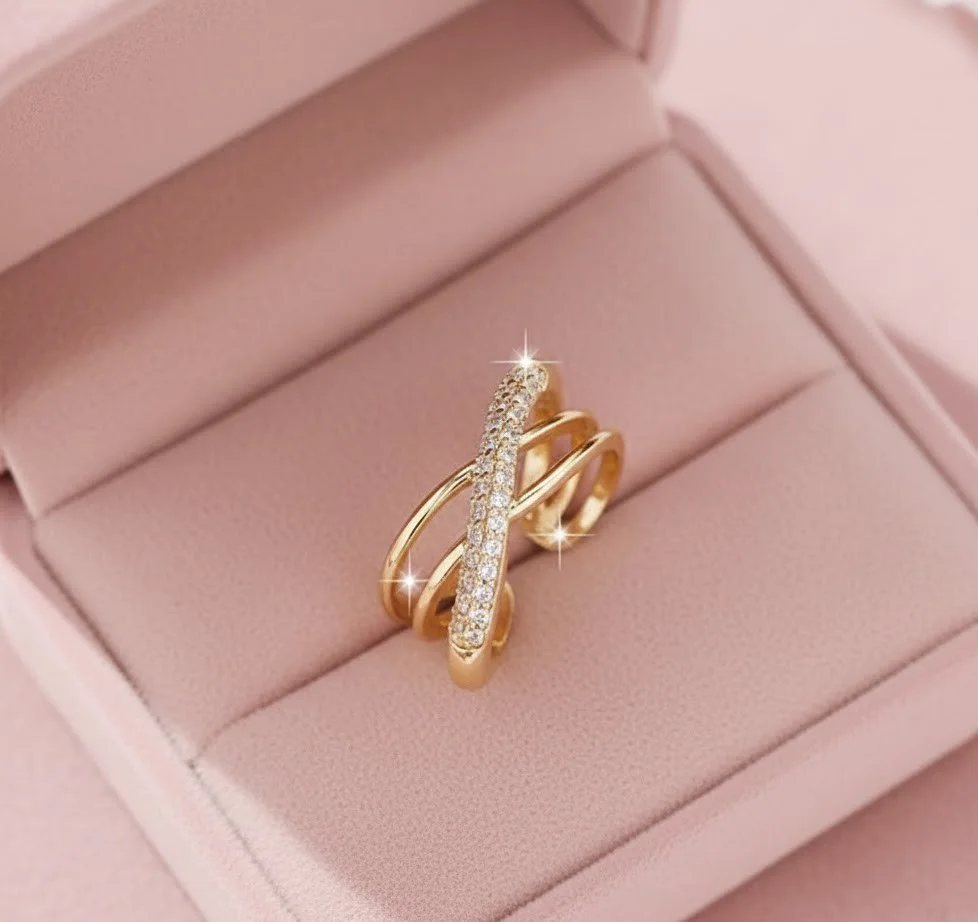 Bague en acier inoxydable trempé dans l