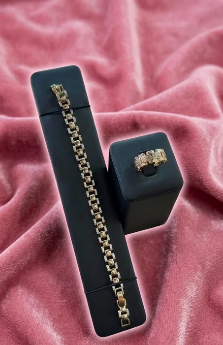 Gourmette et bracelet