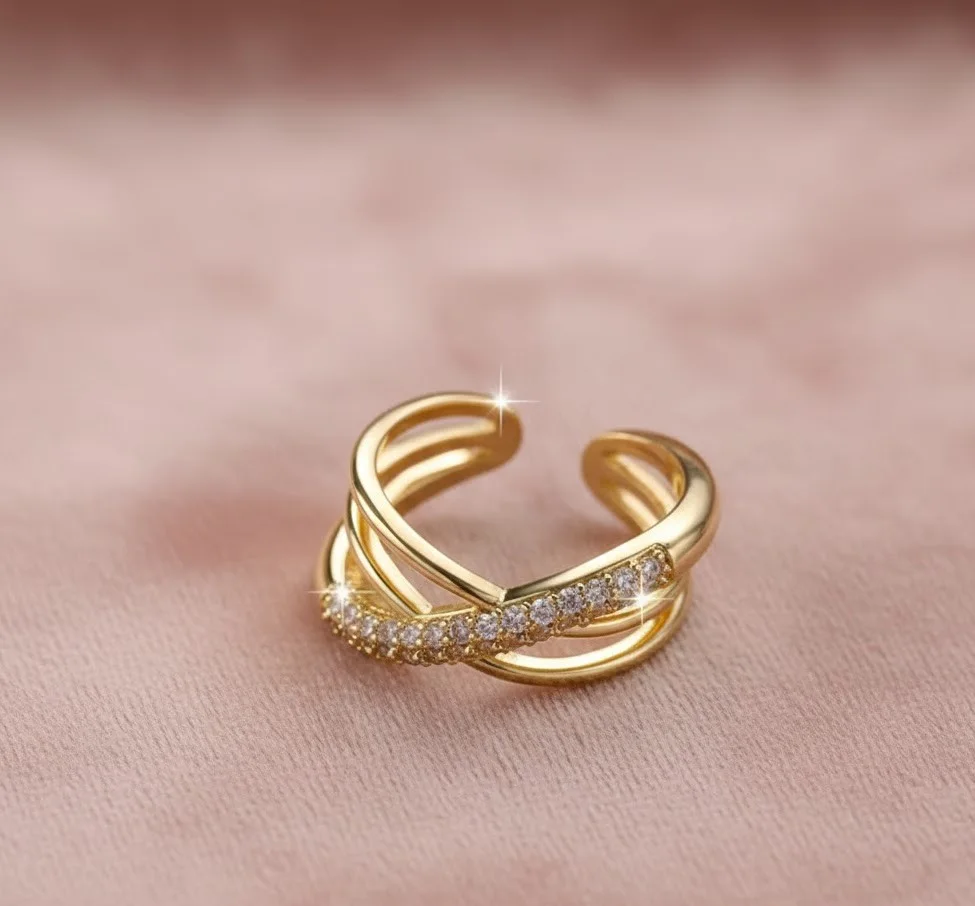 Bague en acier inoxydable trempé dans l