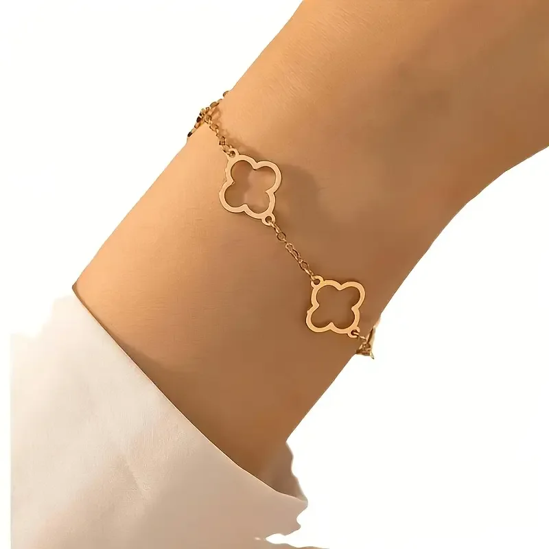 Gourmette en acier inoxydable